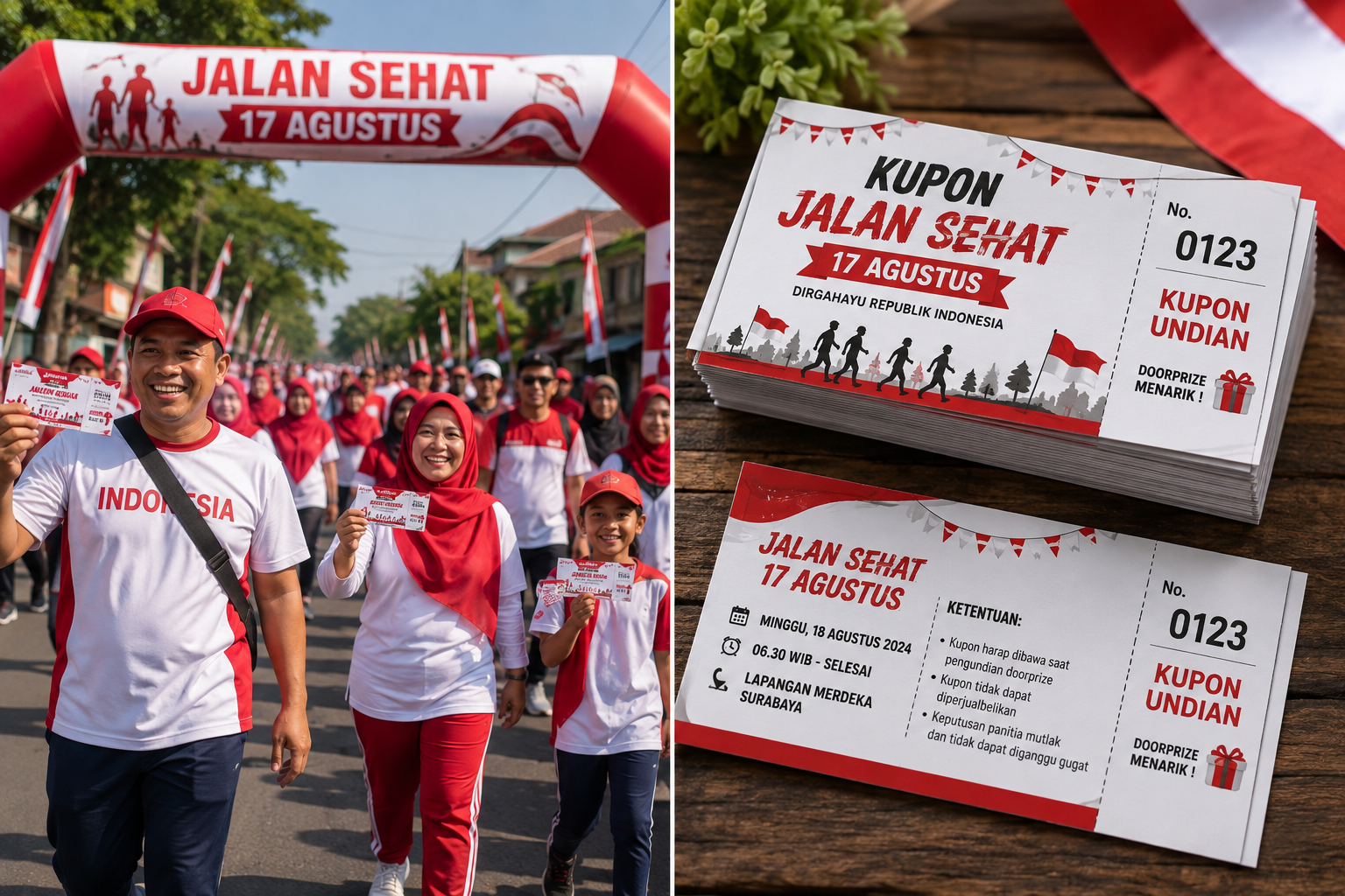 image 2 cetak kupon jalan sehat 17 agustus
